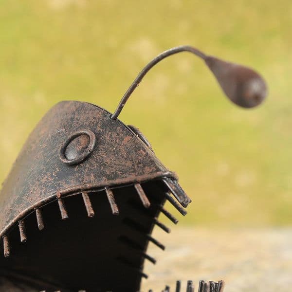Tin Angler Fish | Metal Fish | Model
