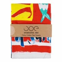 Tin of Sardines Tea Towel | Cotton Tea Towel