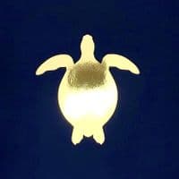 Turtle Gold Foil Print | Metallic Art Print | Nichol Foster