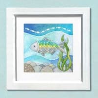 Twait Shad Fish | Art Print | Louise Stocker