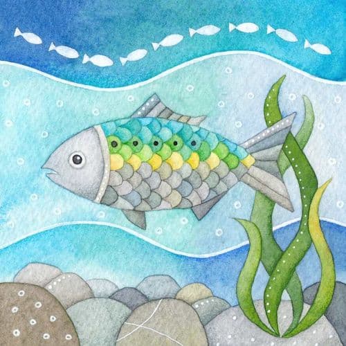 Twait Shad Fish– Print