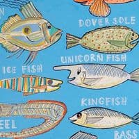 Under the Sea Alphabet | Art Print | Andrew Ruffhead