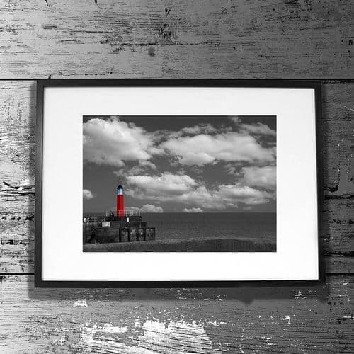 Watchet Harbour Lighthouse – Photography Print