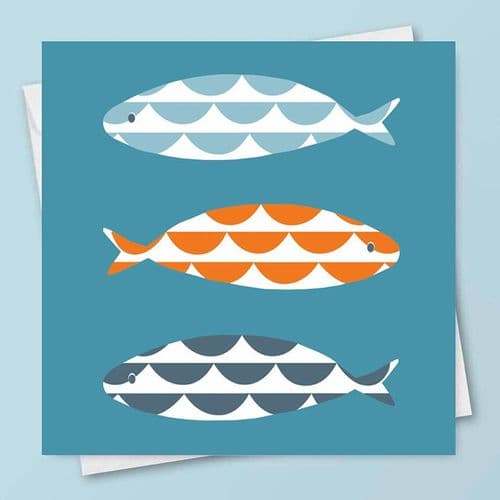 Wave Fish – Coastal Card