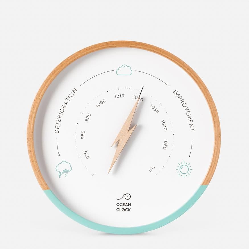 Weather Barometer - Turquoise