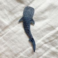 Whale Shark Leather Bookmark | Kelsey Emblow