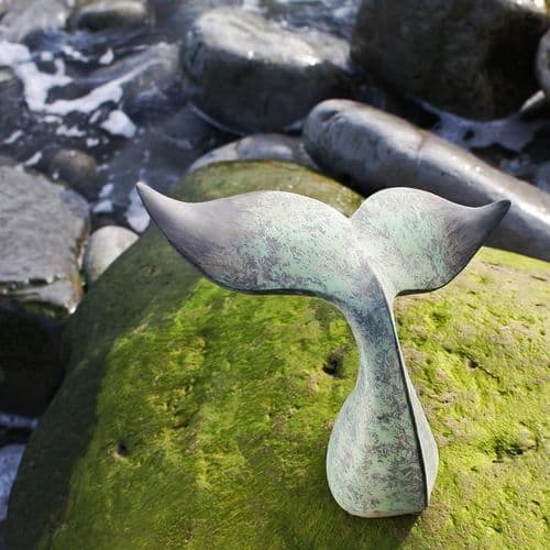 Whale Tail Sculpture