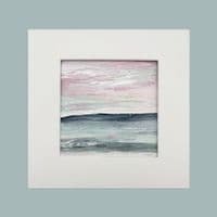 When Magic Dances on the Waves |Original Painting | Seascape | Louise Levine