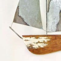 White Yacht Wall Hanging