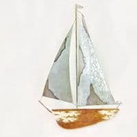 White Yacht Wall Hanging