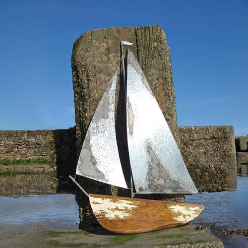 White Yacht Wall Hanging