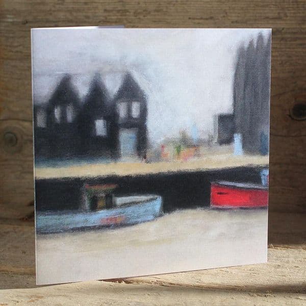 Whitstable Harbour |Coastal Card | Nick Kelly