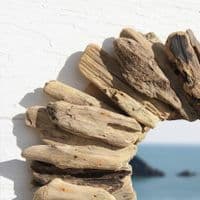 Wild Heart Driftwood Mirror | Wall Mirror | Coastal Mirror
