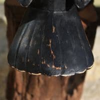 Wingspread Cormorant Bird Carving | Hand Carved Bird | Wooden Bird Carving