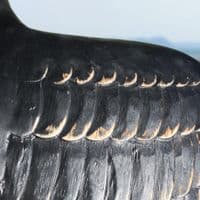 Wingspread Cormorant Bird Carving | Hand Carved Bird | Wooden Bird Carving
