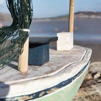 Wooden Fishing Boat | Coastal Décor