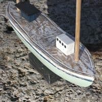Wooden Fishing Boat | Coastal Décor