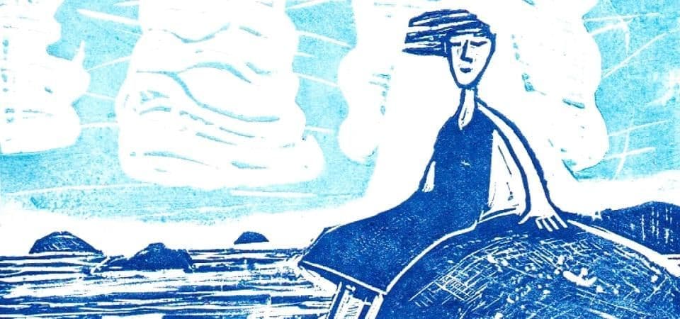 Coastal print by Ed Boxall