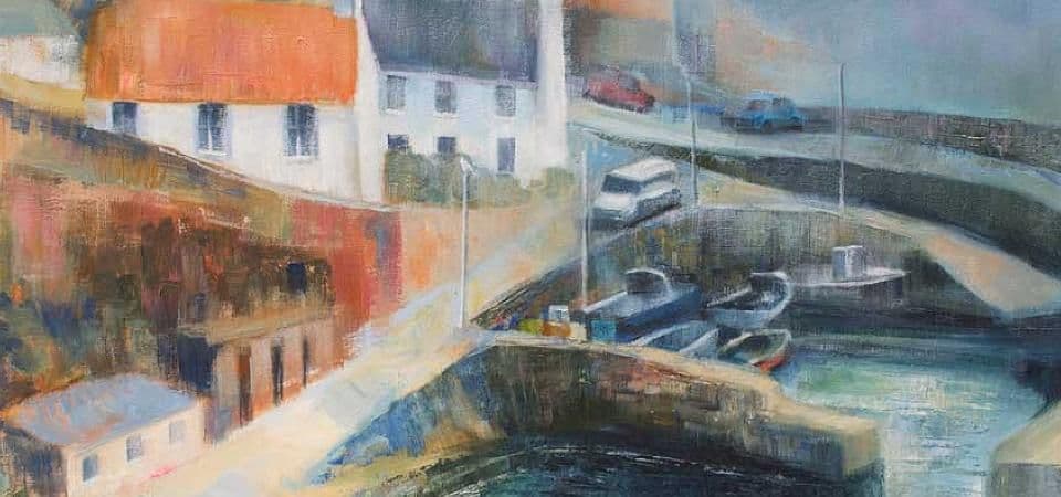 Coastal art works by Janet Mary Robinson