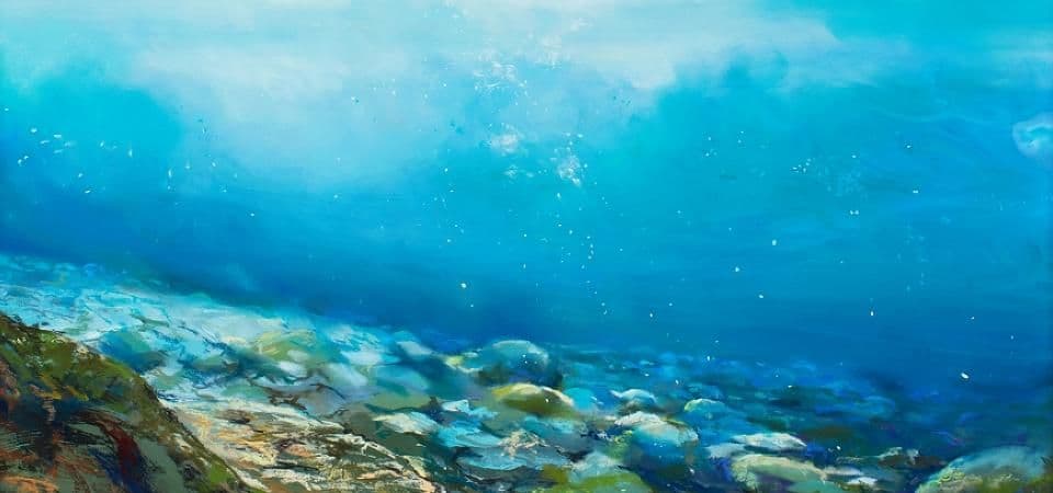 coastal art by Nel Whatmore