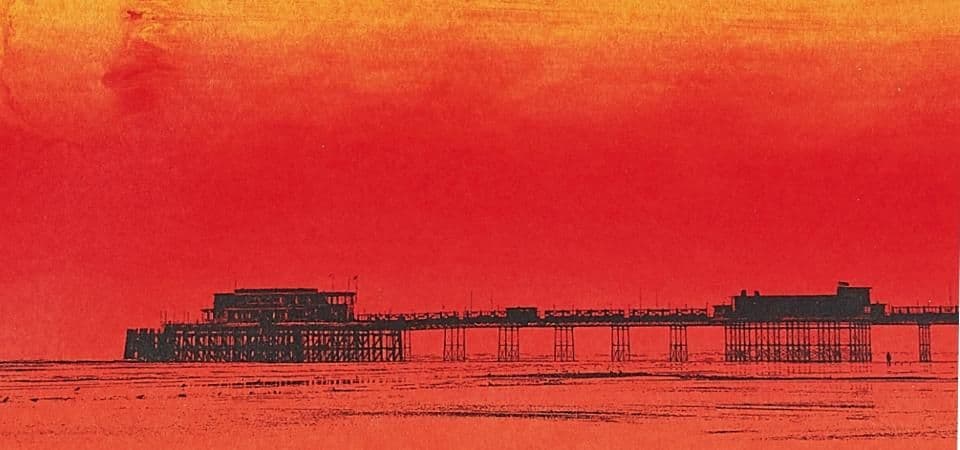 Coastal art print by Sophie Mutter