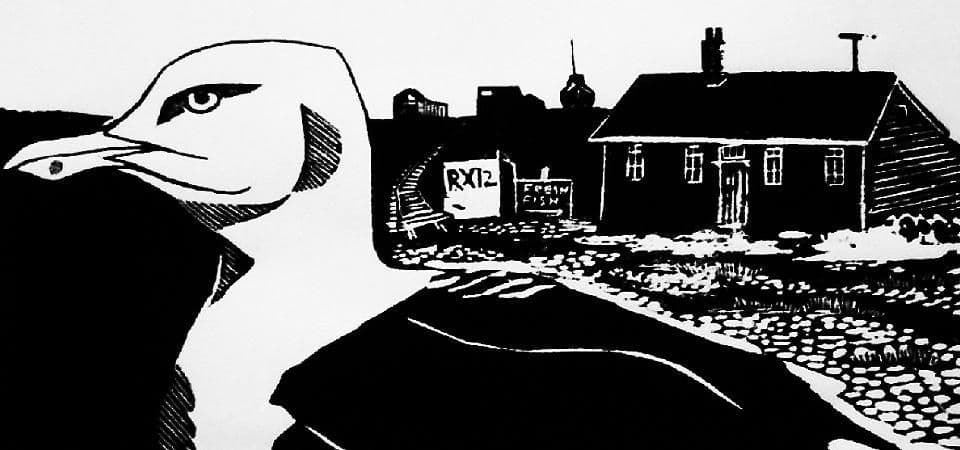 Coastal art print by Steve Duffy