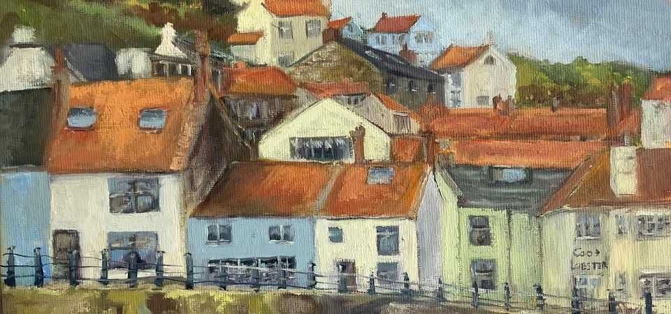 Coastal art work by Tracy McKenna