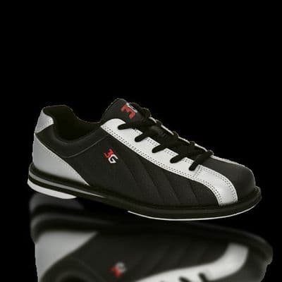 3G KICKS UNIXSEX BLK/SIL Bowling Shoes