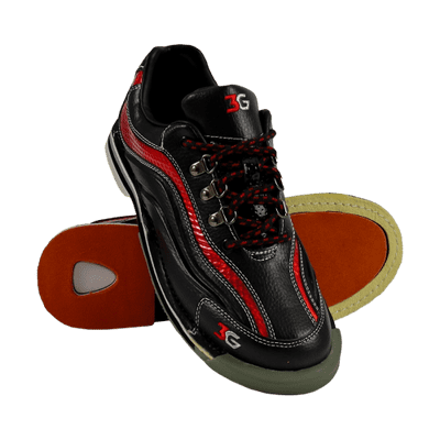 3G SPORT ULTRA BLACK/RED Bowling Shoes