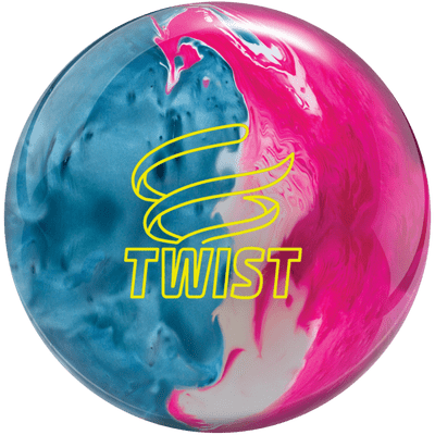 Brunswick Twist Sky Blue/Pink/Snow Bowling Ball