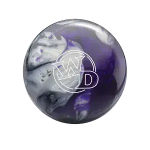 Columbia 300 White Dot Black/Purple/Silver Bowling Ball