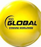HONEY BADGER YELLOW POLY Bowling Ball