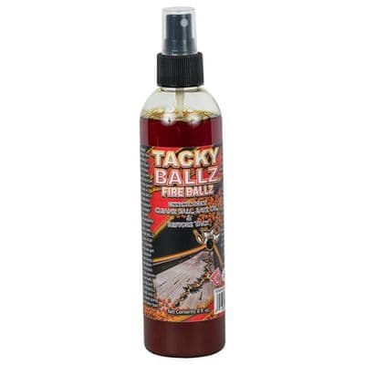 KR TACKY BALLZ - FIRE BALLZ BALL CLEANER - 8 OZ