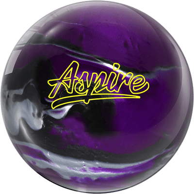Motiv Aspire Black/Purple/Silver Bowling Ball