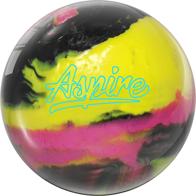 Motiv Aspire Black/Yellow/Pink Bowling Ball