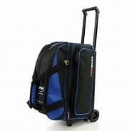 PRO BOWL BASIC 2-BALL ROLLER BLACK/BLUE Bowling Bag