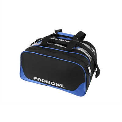 PRO BOWL DOUBLE TOTE PLUS BLACK/BLUE Bowling Bag