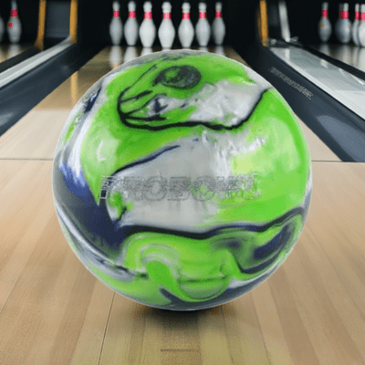PRO BOWL Green/Blue/Silver Bowling Ball