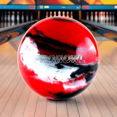 PRO BOWL RED/BLACK/SILVER Bowling Ball