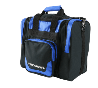 PRO BOWL SINGLE BAG DELUXE BLACK/BLUE Bowling Bag