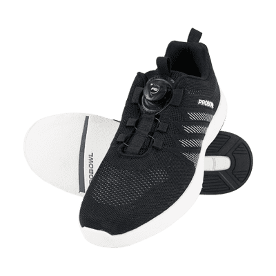 PRO BOWL SUPRO BLACK/WHITE Bowling Shoes