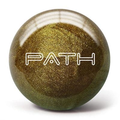 PYRAMID Path Gold Sparkle Bowling Ball