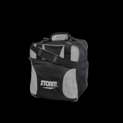 STORM 1-BALL SOLO TOTE BLACK/SILVER Bowling Bag
