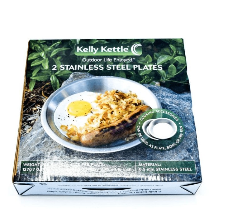Kelly Kettle 2 x Stainless Steel Plates