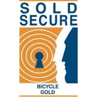 Kryptolok Standard U-Lock with 4 for Kryptoflex Cable-Sold Secure Gold