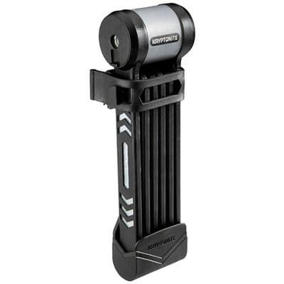 Kryptonite Kryptolock Folding Lock 610 5mm x 100cm Sold Secure Silver