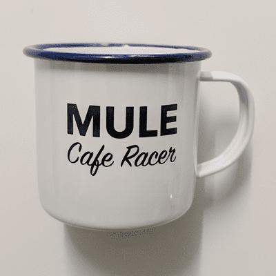 Mule Cafe Racer Tin Mug
