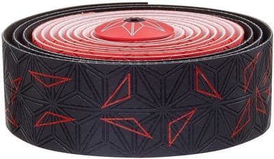 Supacaz Super Sticky Handle Bar Tape - Red/Black