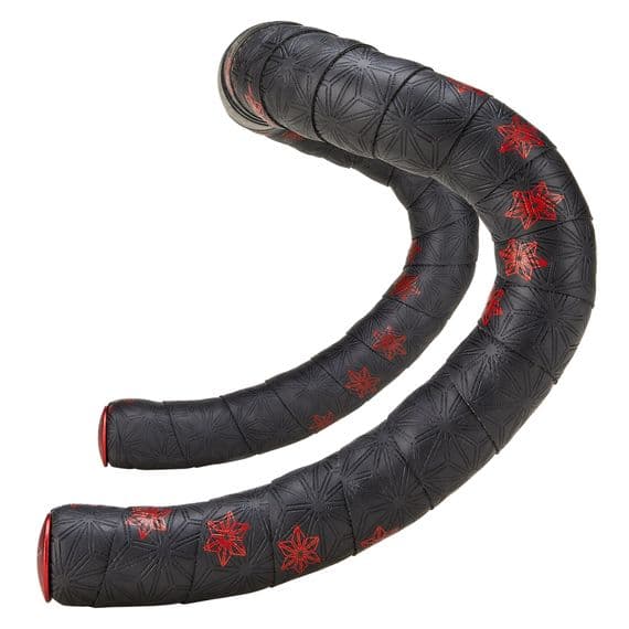 Supacaz SuperKush Handle Bar Tape - Black/Red