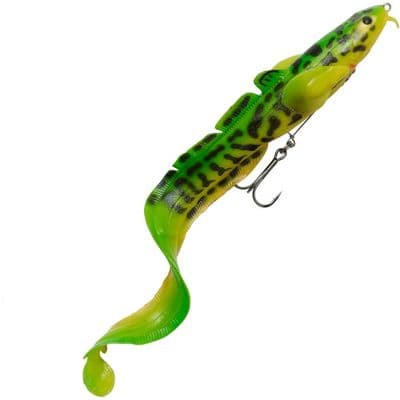 3D Burbot Shallow 25cm 70G Slow Sink Firetiger